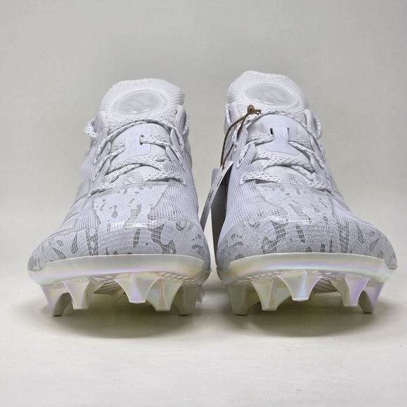 Adidas Adizero Electric American Football Cleats White Mens Size 9.5 IE4413 New - Picture 8 of 13